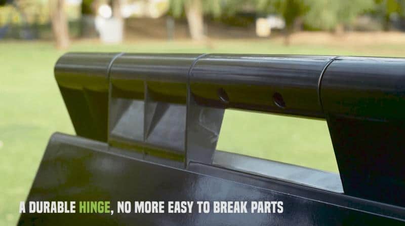 A FRAME durable hinge to carry.