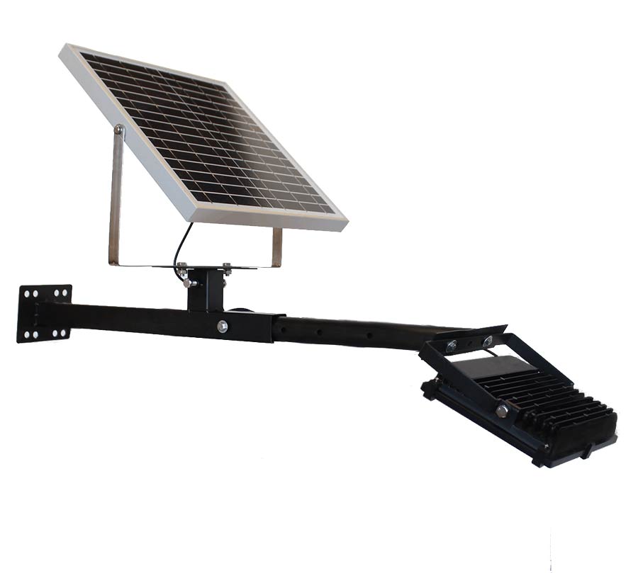 Mounted LED solar directional down light