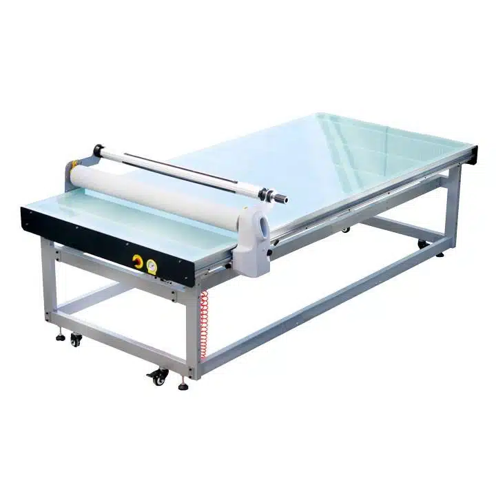 flatbed applicator table