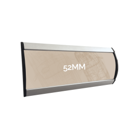 52mm Wall Sign with Flat End Caps – UDS520NA20X2000